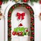 Merry Christmas Wooden Hanging Sign Decoration - Christmas Sign Style 2